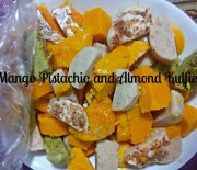 Mango Pistachio and Almond Kulfies