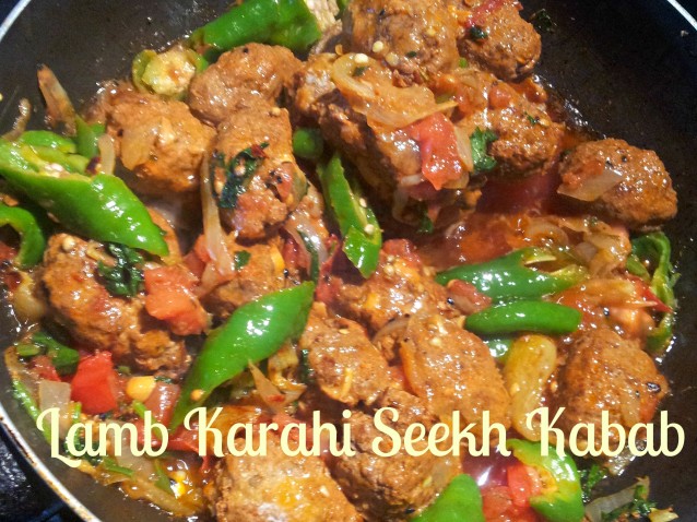 Lamb Karahi Seekh Kabab