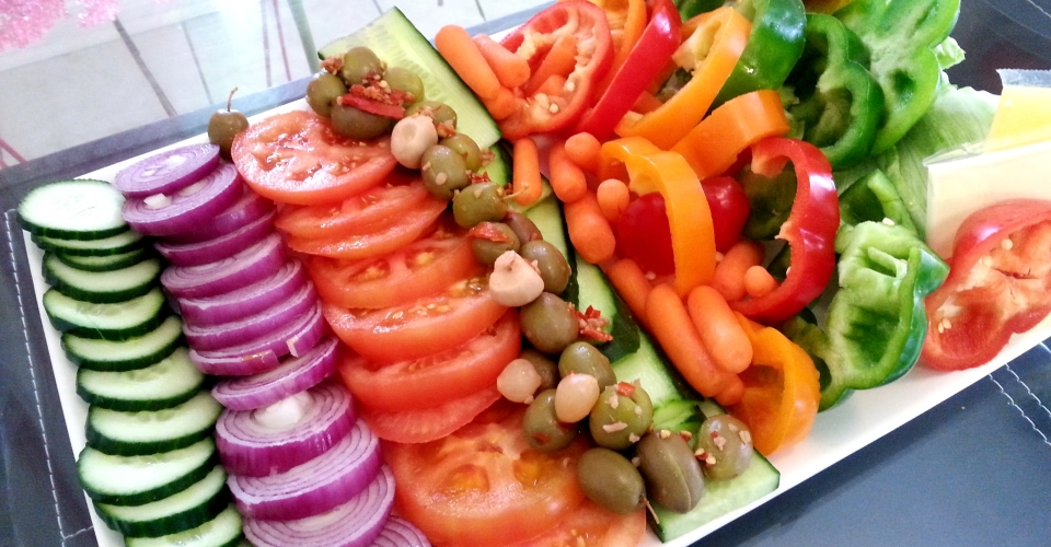 Vegetable Salad Salad Decoration Ideas Recipe Omgies