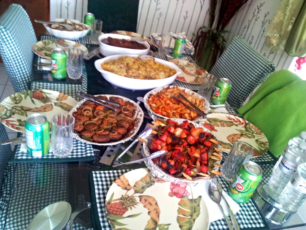Pakistani Food Party Table