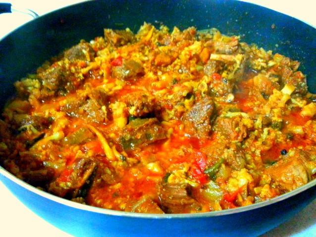 Dhaka Karela Gosht- Meat with Bitter Gourd (Melon)