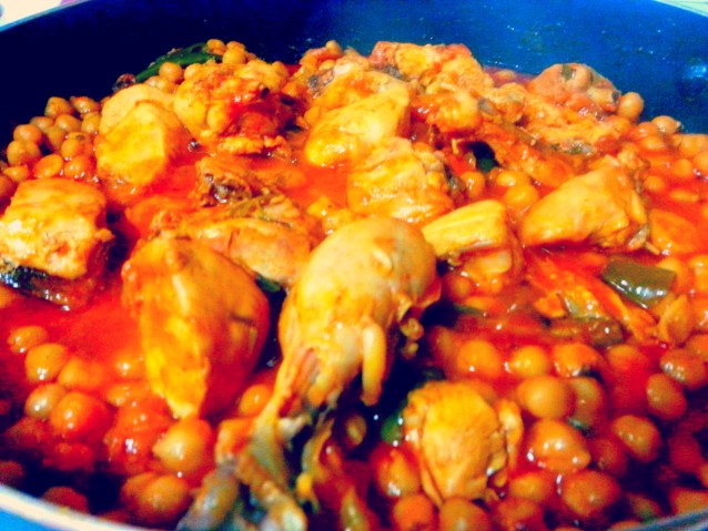 Chicken and Chickpea Masala Curry