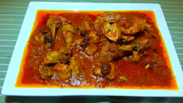 Andhra Style Chicken Curry