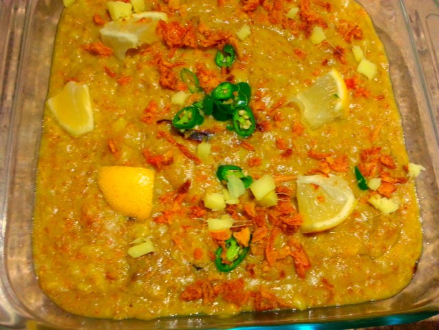 Oats Haleem with Chicken