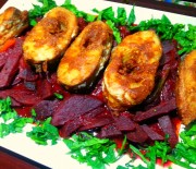 Sri Lankan Cuisine: Beetroot Curry with Fish Fry