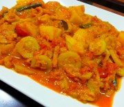 Vegan-Vegetarian Cuisine: Zucchini Potato Curry