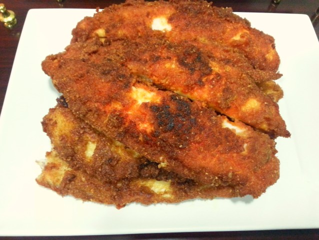 Spicy  Panko Crusted Fried Tilapia