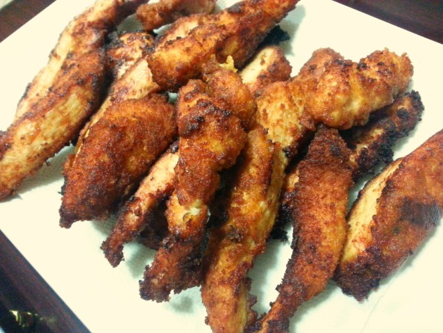 Breaded Finger Chicken Sticks