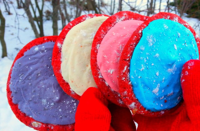 Chewy Red Velvet Cookies