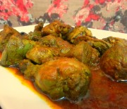 Chicken Chutney Korma- Chicken Cilantro and Mint Curry
