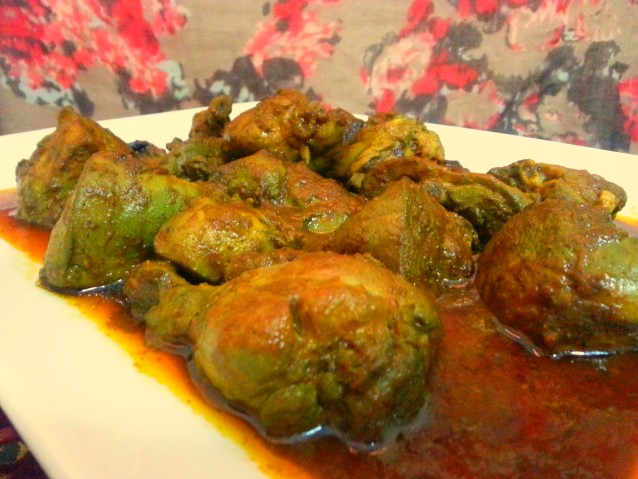 Chicken Chutney Korma- Chicken Cilantro and Mint Curry