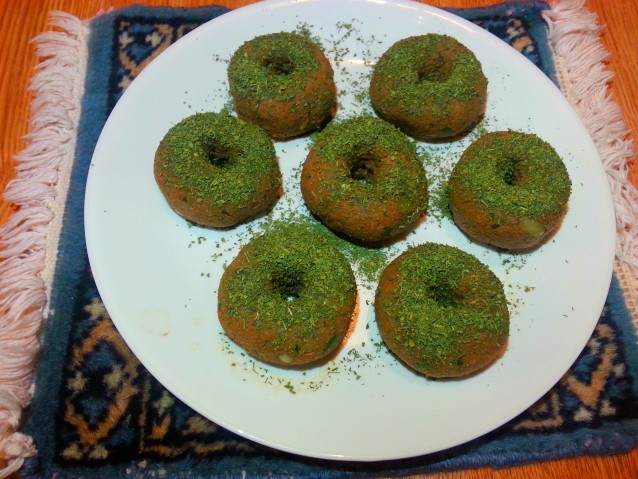 Badam, Pista aur Methi Donut Shami Kabab