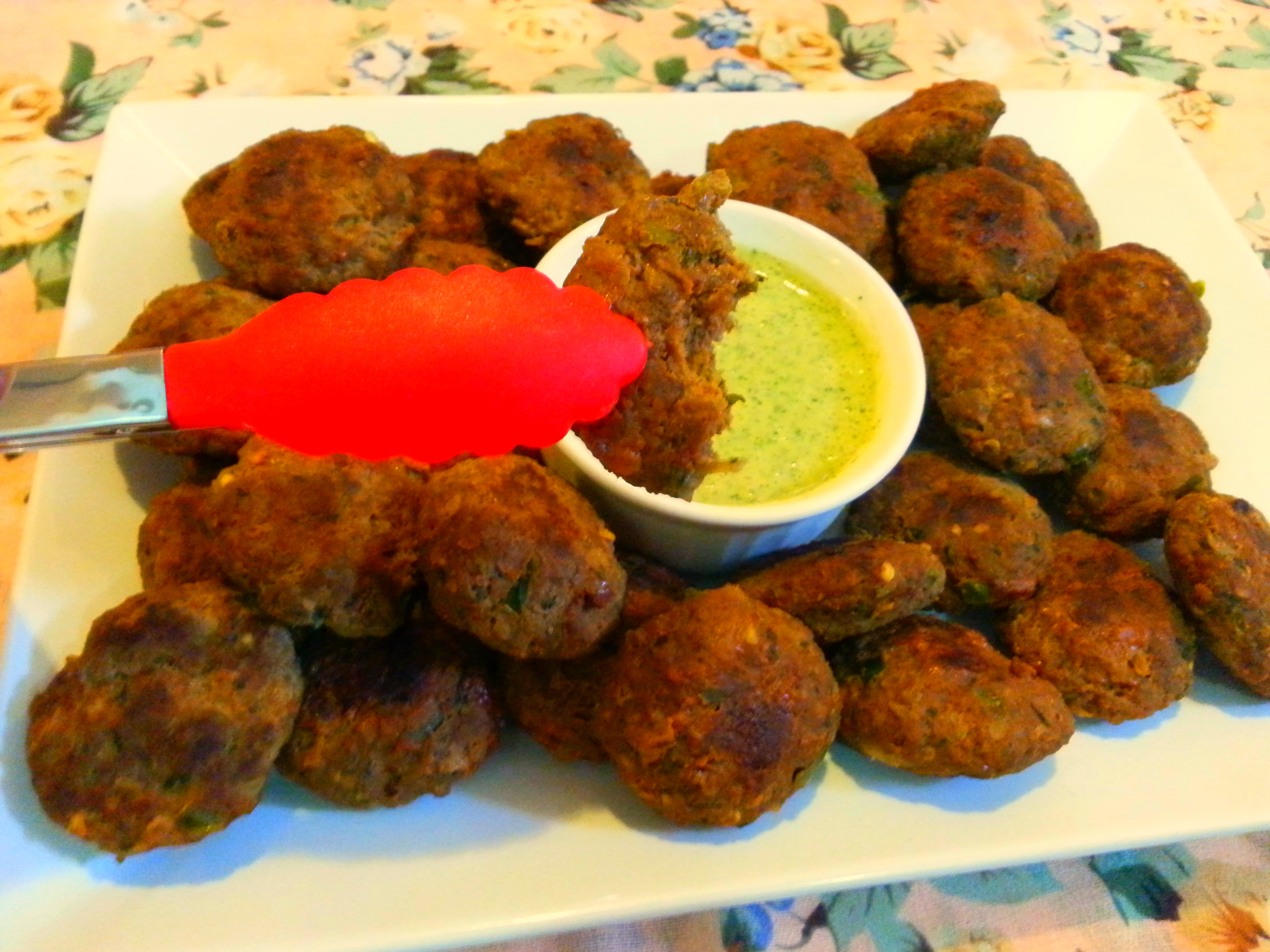 Satrangi Chapli Kabab