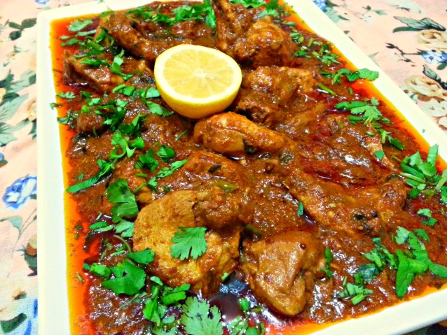 Lahori Red Murgh Karahi – Chicken Masala