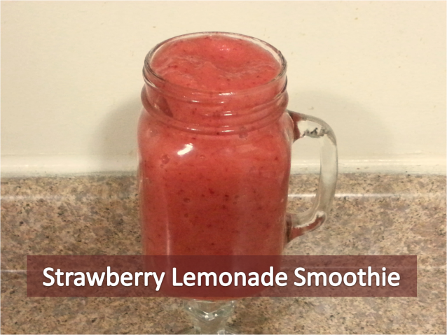 Strawberry Lemonade Smoothie