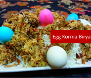 Egg Korma Biryani