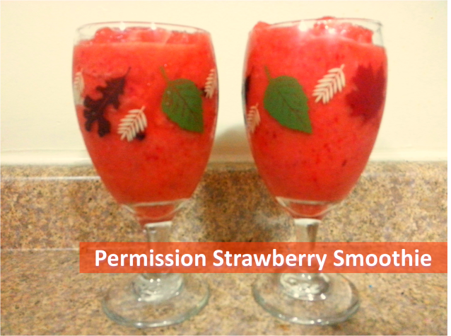 Permission Strawberry Smoothie