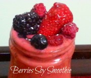 Berries Soy Smoothie