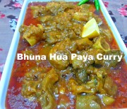 Bhuna Hua Paya Curry