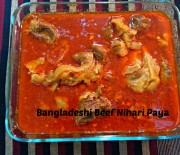 Bangladeshi Beef Nihari Paya