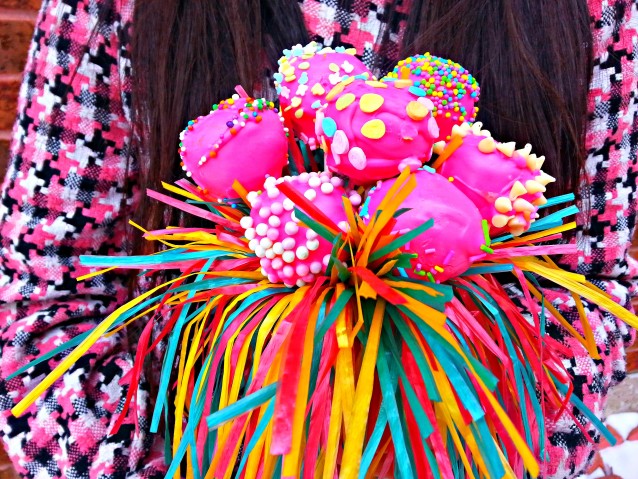 Pink Velvet Cake Pops