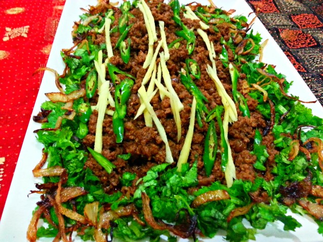 Goan Ginger Keema