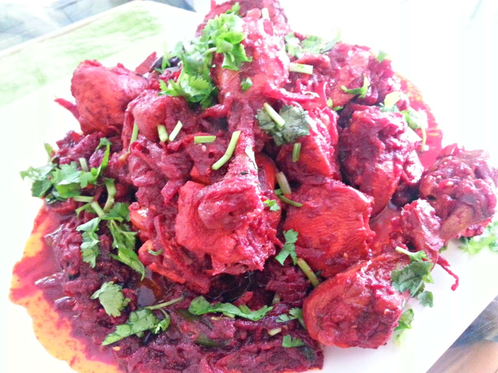 Chicken Beetroot Curry