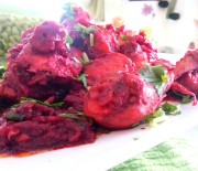 Murgh Chukander ka Salan – Chicken Beetroot Curry