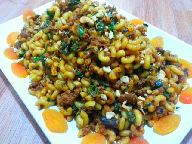 Beef and Spinach Macaroni