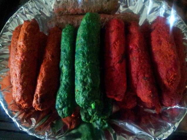 Colorful Seekh Kabab
