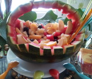 Watermelon Basket Idea- Fruit Basket Idea