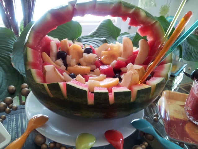 Watermelon Basket Idea- Fruit Basket Idea