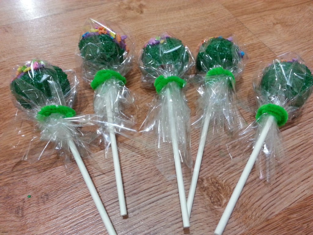 Green Cakepops