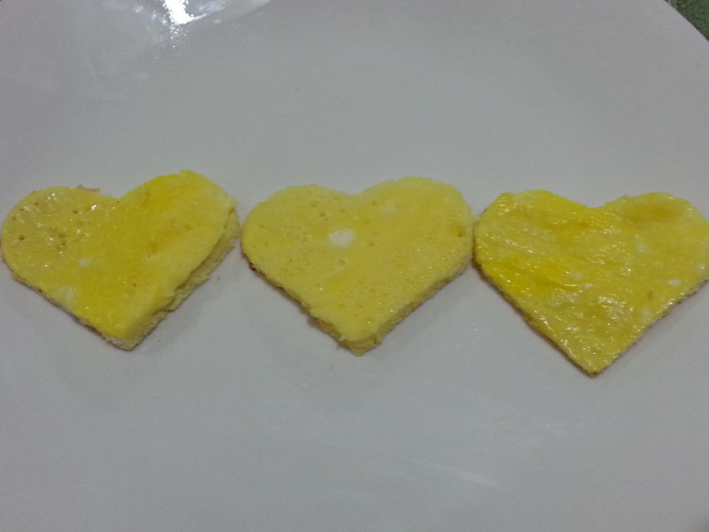 Heart Shaped Omelette