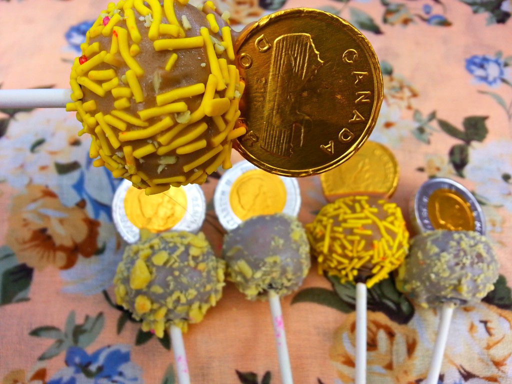 Sliver Gold Cake Pops