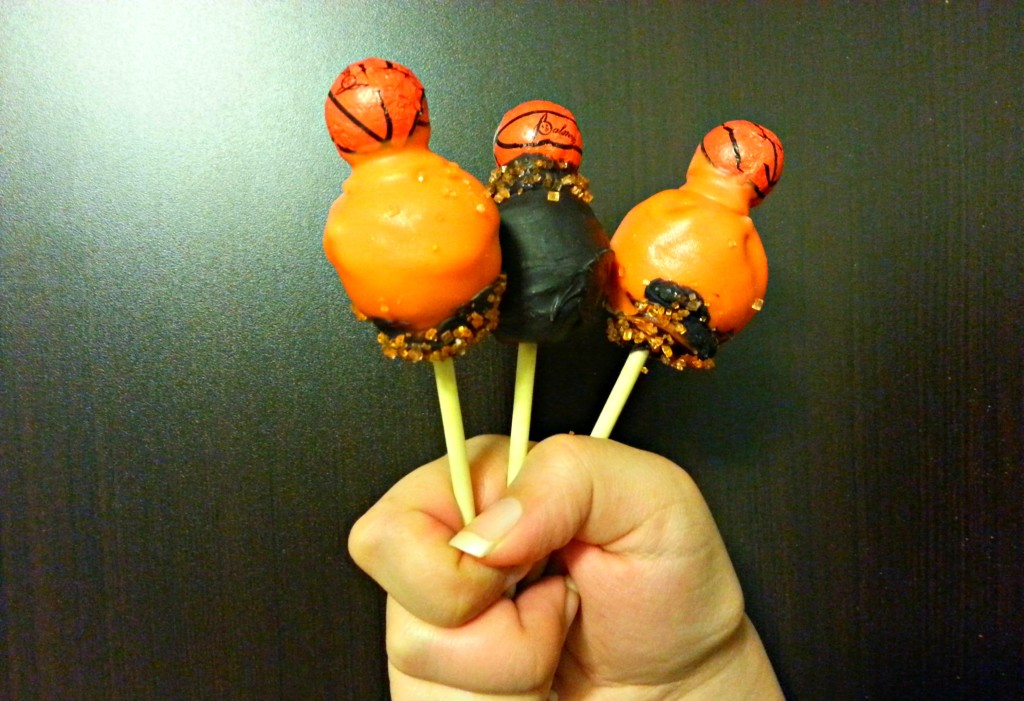 Basketball Cakepops