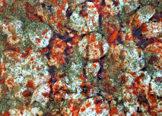 Dahi Barra with tamarind chutney