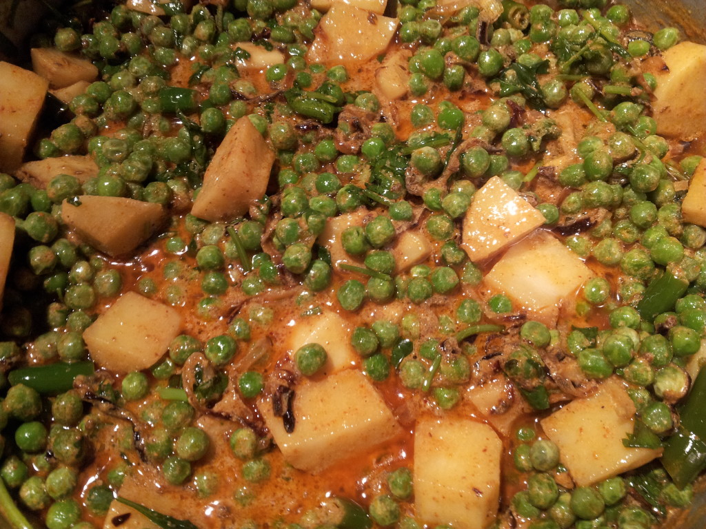 Peas and Aloo Pulao