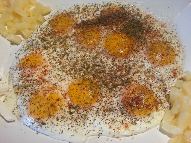 9 Fried Eggs