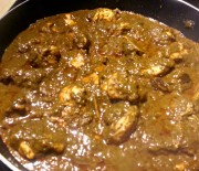 Spinach (Palak) Chicken Curry