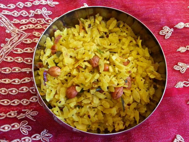 How to Make Poha (Indian Snack)
