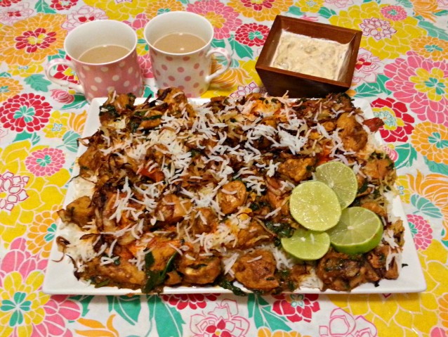 Lal Qila Style Chicken Biryani