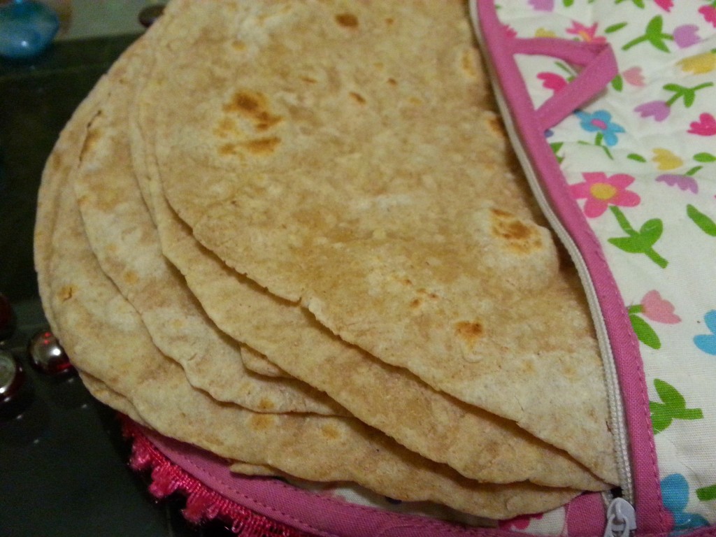Flat Bread - Soft Chapati - Roti - Phulka