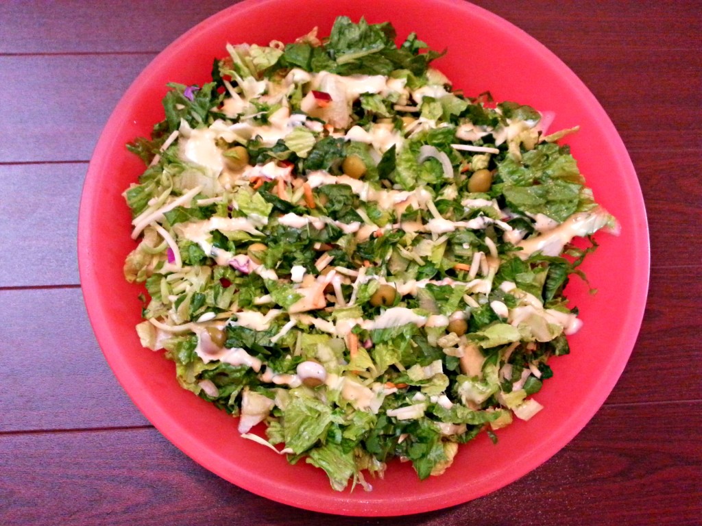 vegetable salad: Fresh vegetable salad