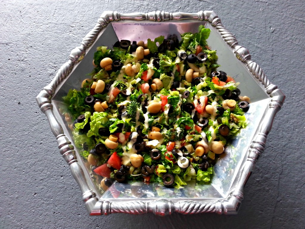 lettuce veggie salad recipe