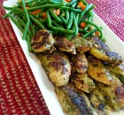 Fried Fish with Fresh Herbs and Lemon