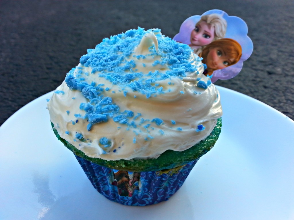 Frozen Princess Elsa Cupcake