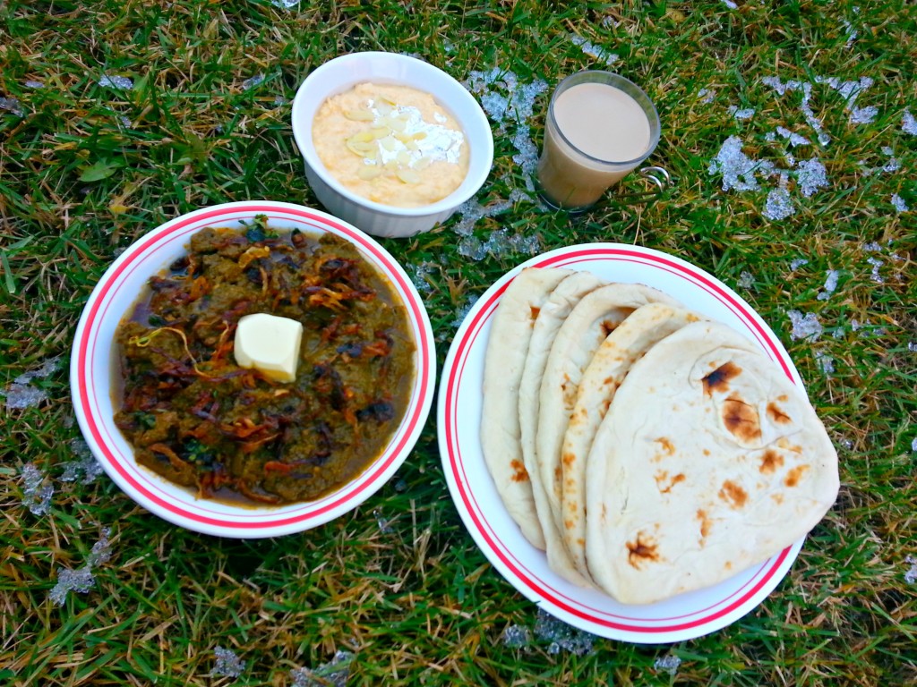 Makhani Saag Gosht Recipe