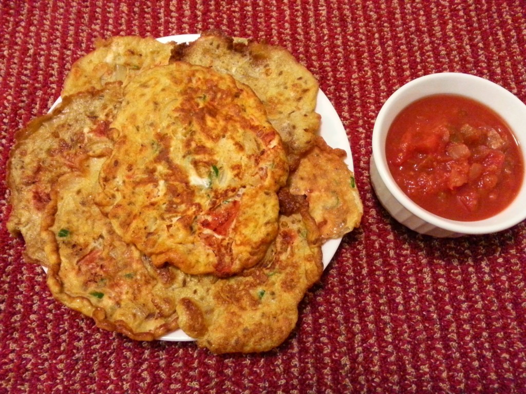 Chapati-Omelet Roll 