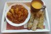 Chicken Drumstick (Leg) Masala Curry with Masala Roti